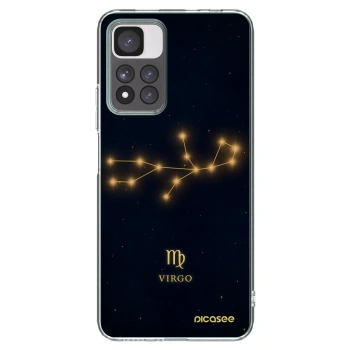 Picasee silikonowe przeźroczyste etui na Xiaomi Redmi Note 11 Pro+ 5G - VIRGO