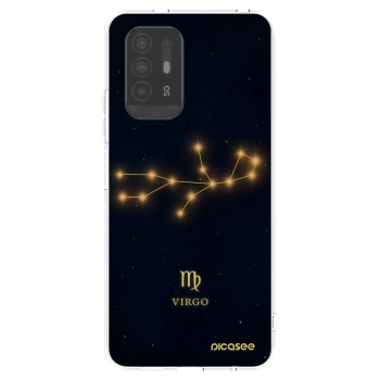 Picasee silikonowe przeźroczyste etui na OPPO A94 5G - VIRGO