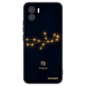 Picasee silikonowe czarne etui na Xiaomi Redmi A1 - VIRGO