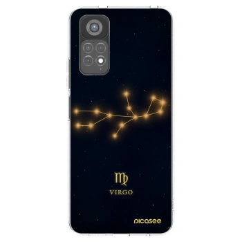 Picasee silikonowe przeźroczyste etui na Xiaomi Redmi Note 11S 5G - VIRGO