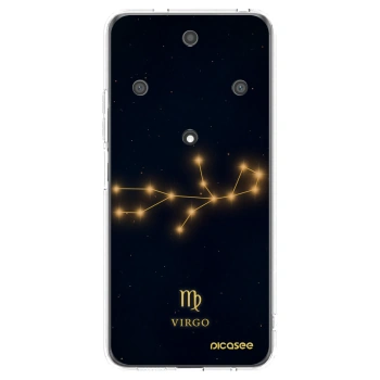 Picasee silikonowe przeźroczyste etui na Honor Magic5 Lite 5G - VIRGO