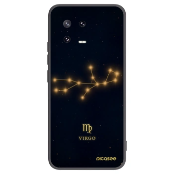Picasee silikonowe czarne etui na Xiaomi 13 Pro - VIRGO