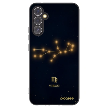 Picasee silikonowe czarne etui na Samsung Galaxy A34 5G A346B - VIRGO