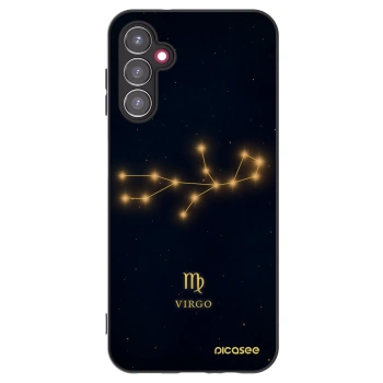 Picasee silikonowe czarne etui na Samsung Galaxy A14 5G A146P - VIRGO