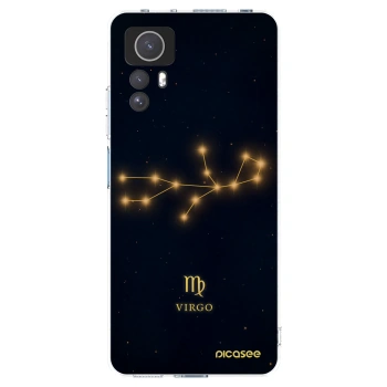 Picasee silikonowe przeźroczyste etui na Xiaomi Redmi Note 12S - VIRGO