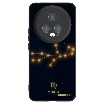 Picasee silikonowe czarne etui na Honor Magic5 Pro - VIRGO