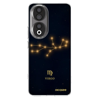Picasee silikonowe przeźroczyste etui na Honor 90 5G - VIRGO