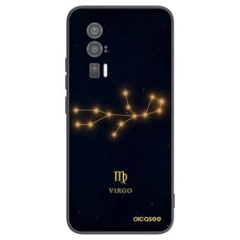 Picasee silikonowe czarne etui na Xiaomi Poco F5 Pro 5G - VIRGO