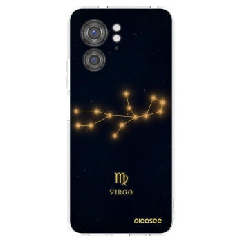 Picasee silikonowe przeźroczyste etui na Motorola Edge 40 - VIRGO