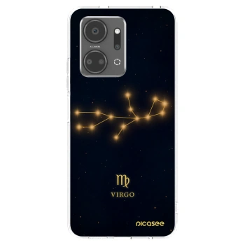 Picasee silikonowe przeźroczyste etui na Honor X7a - VIRGO