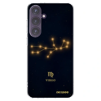 Picasee silikonowe przeźroczyste etui na Samsung Galaxy S24+ S926B 5G - VIRGO