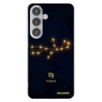 Picasee silikonowe przeźroczyste etui na Samsung Galaxy S24 S921B 5G - VIRGO