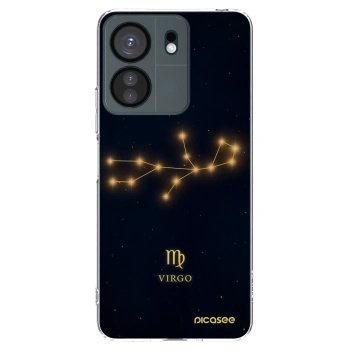 Picasee silikonowe przeźroczyste etui na Xiaomi Redmi 13C 4G - VIRGO