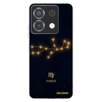 Picasee silikonowe przeźroczyste etui na Xiaomi Poco X6 - VIRGO