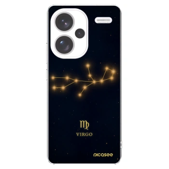 Picasee silikonowe przeźroczyste etui na Xiaomi Redmi Note 13 Pro+ 5G - VIRGO