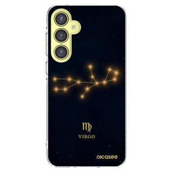 Picasee silikonowe przeźroczyste etui na Samsung Galaxy A35 5G A356B - VIRGO