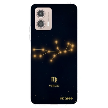 Picasee silikonowe przeźroczyste etui na Motorola Moto G53 5G - VIRGO