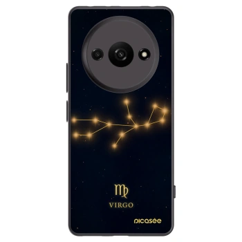Picasee silikonowe czarne etui na Xiaomi Redmi A3 - VIRGO