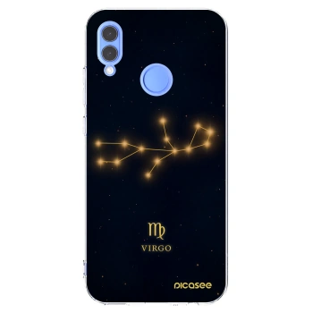 Picasee silikonowe przeźroczyste etui na Honor 10 Lite - VIRGO