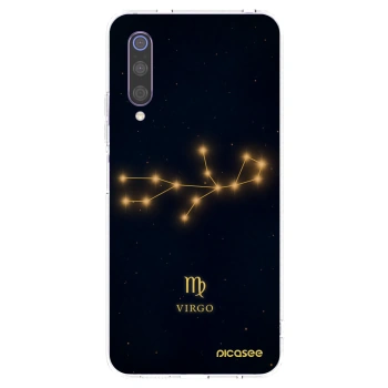 Picasee silikonowe przeźroczyste etui na Xiaomi Mi 9 - VIRGO
