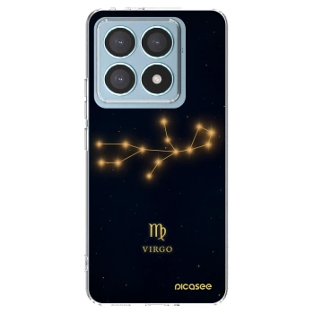 Picasee silikonowe przeźroczyste etui na Xiaomi 14T Pro - VIRGO