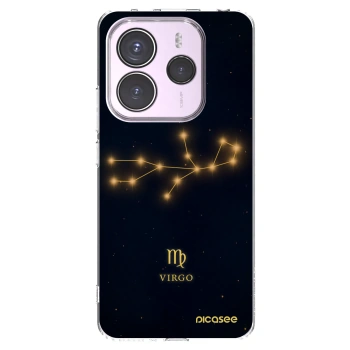 Picasee silikonowe przeźroczyste etui na Xiaomi Redmi Note 14 5G - VIRGO
