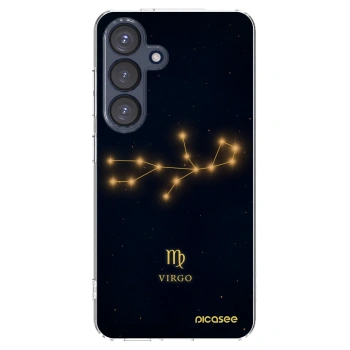 Picasee silikonowe przeźroczyste etui na Samsung Galaxy S25 5G - VIRGO