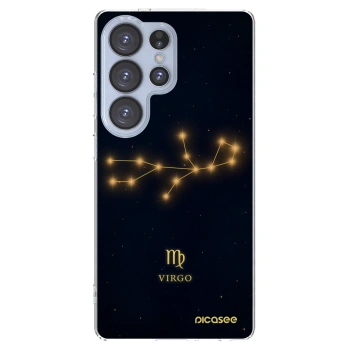 Picasee silikonowe przeźroczyste etui na Samsung Galaxy S25 Ultra 5G - VIRGO