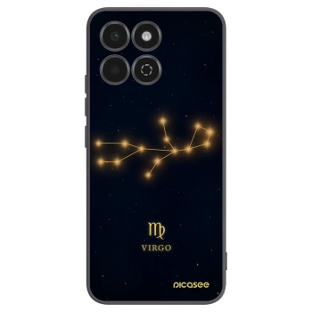 Picasee silikonowe czarne etui na Honor 200 Smart 5G - VIRGO