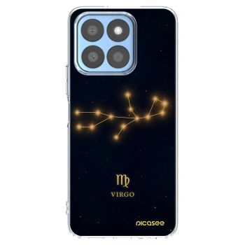 Picasee silikonowe przeźroczyste etui na Honor X8c - VIRGO