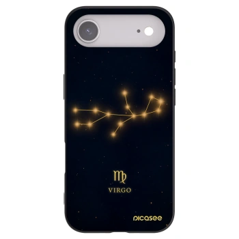 Picasee silikonowe czarne etui na Apple iPhone Air - VIRGO