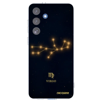 Picasee silikonowe przeźroczyste etui na Samsung Galaxy S25 FE 5G - VIRGO