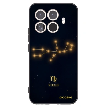 Picasee silikonowe czarne etui na Xiaomi 15T Pro - VIRGO