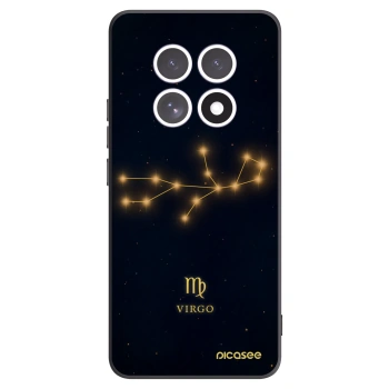 Picasee silikonowe czarne etui na Xiaomi Redmi Note 15 - VIRGO
