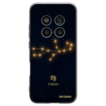 Picasee silikonowe czarne etui na Honor Magic8 Pro 5G - VIRGO