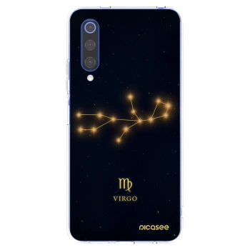 Picasee silikonowe przeźroczyste etui na Xiaomi Mi 9 SE - VIRGO
