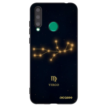 Picasee silikonowe czarne etui na Honor 20 Lite - VIRGO