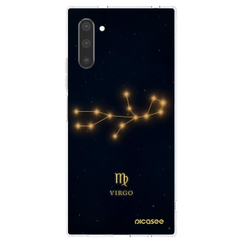 Picasee silikonowe przeźroczyste etui na Samsung Galaxy Note 10 N970F - VIRGO