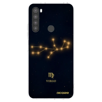Picasee silikonowe przeźroczyste etui na Xiaomi Redmi Note 8 - VIRGO