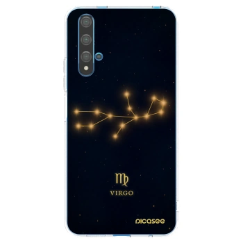 Picasee silikonowe przeźroczyste etui na Huawei Nova 5T - VIRGO