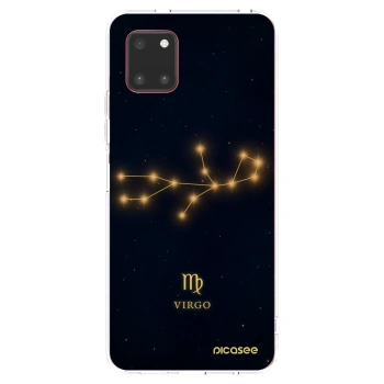 Picasee silikonowe przeźroczyste etui na Samsung Galaxy Note 10 Lite N770F - VIRGO