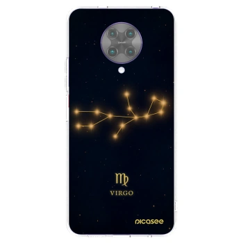 Picasee silikonowe przeźroczyste etui na Xiaomi Poco F2 Pro - VIRGO