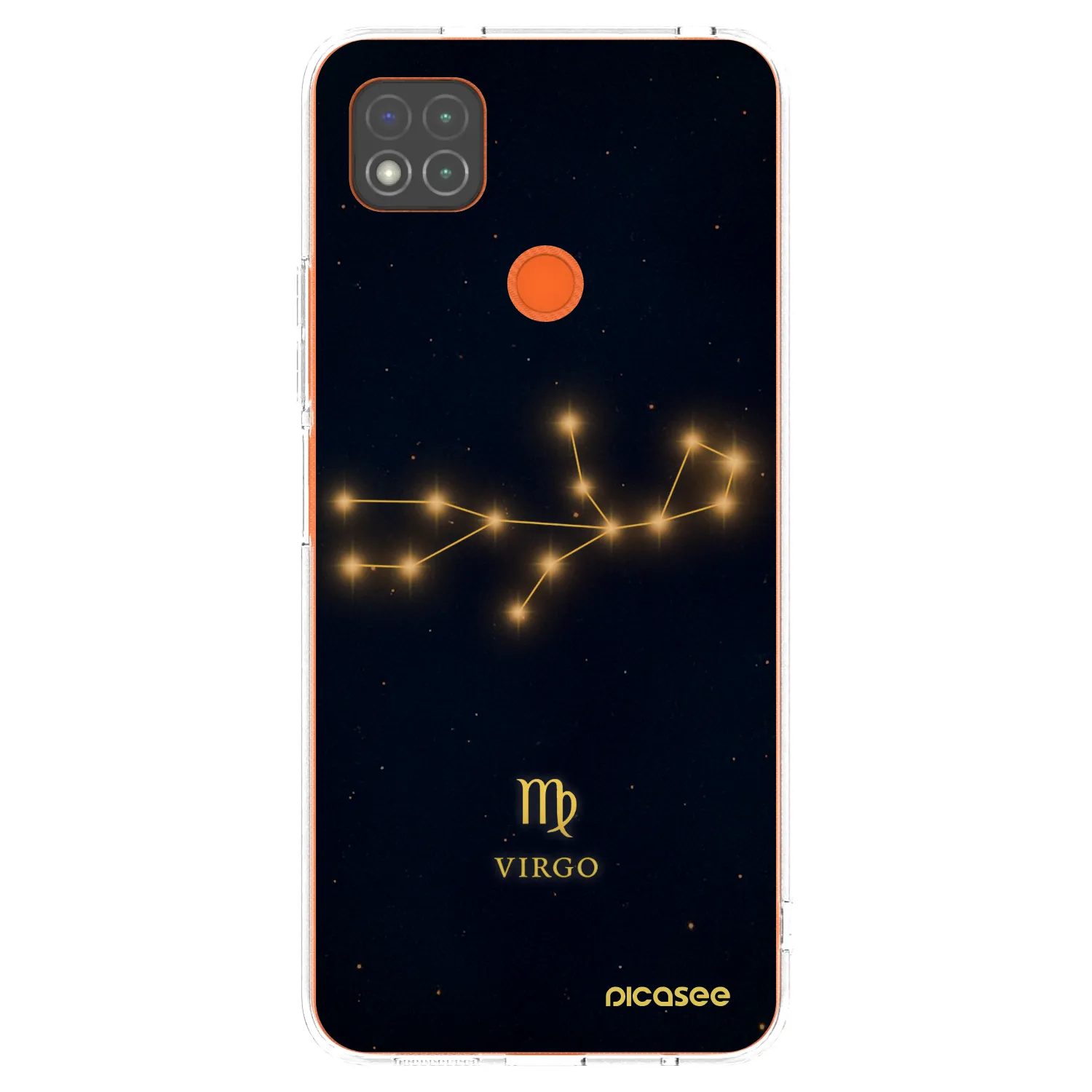 Picasee silikonowe przeźroczyste etui na Xiaomi Redmi 9C - VIRGO