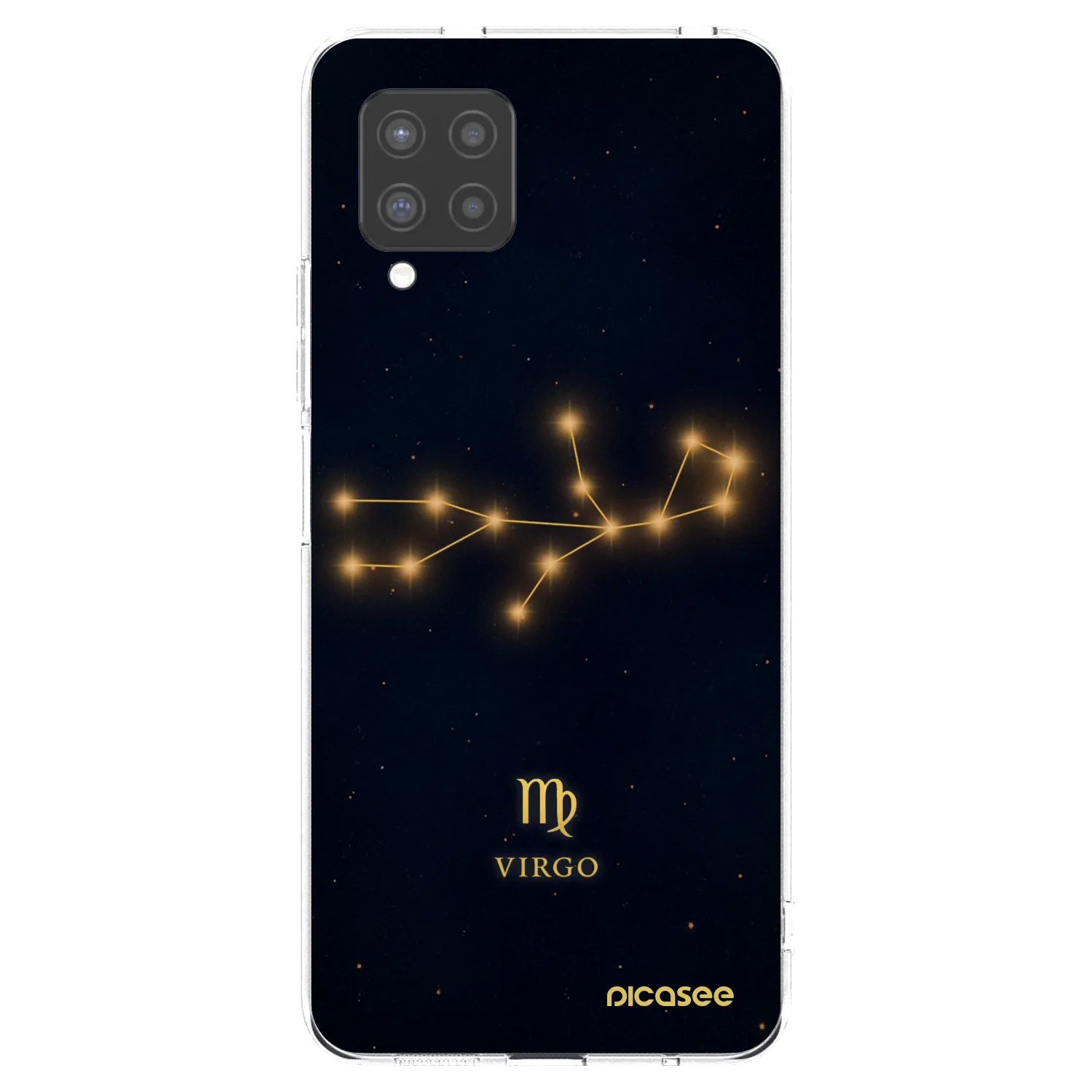 Picasee silikonowe przeźroczyste etui na Samsung Galaxy A42 A426B - VIRGO