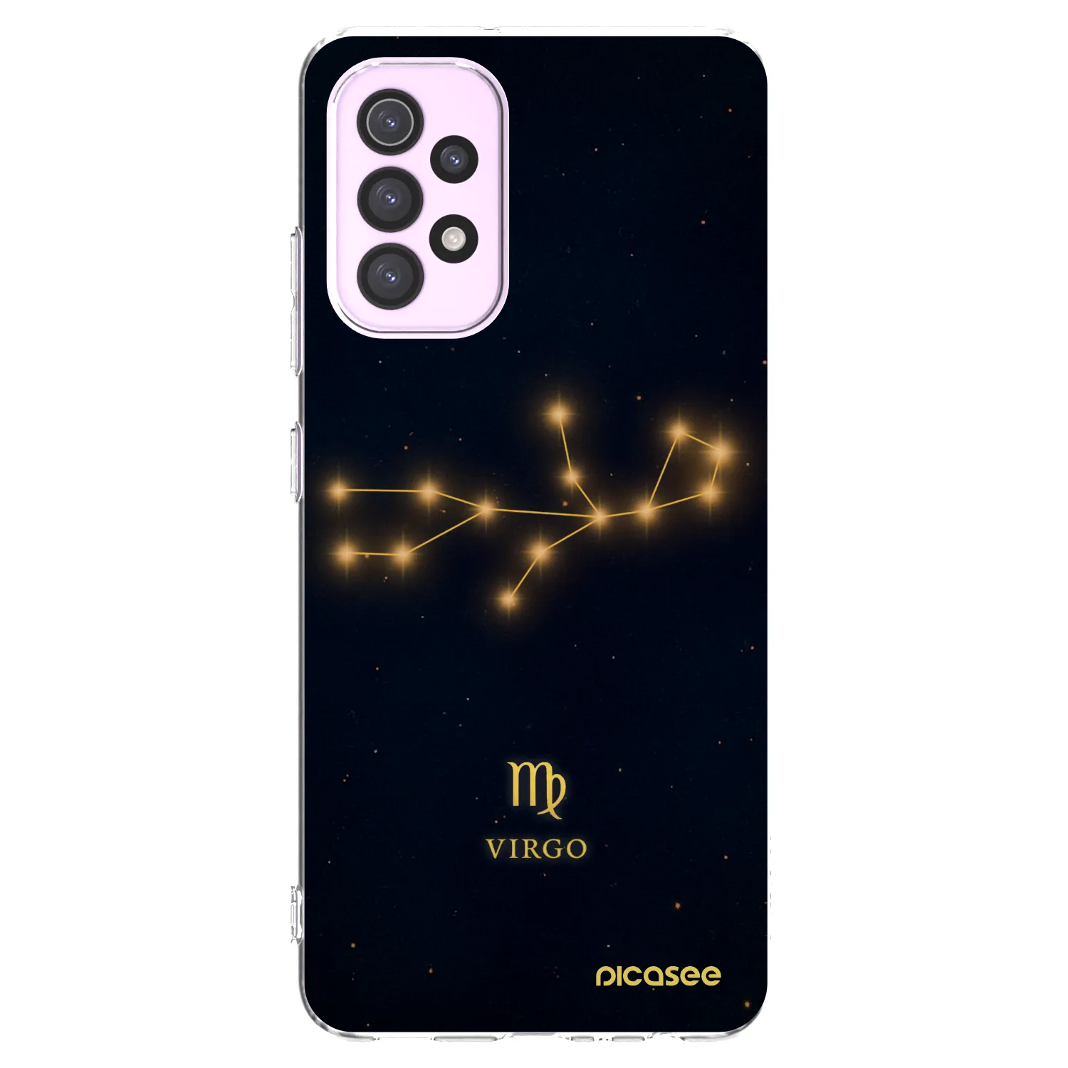 Picasee silikonowe przeźroczyste etui na Samsung Galaxy A32 5G A326B - VIRGO