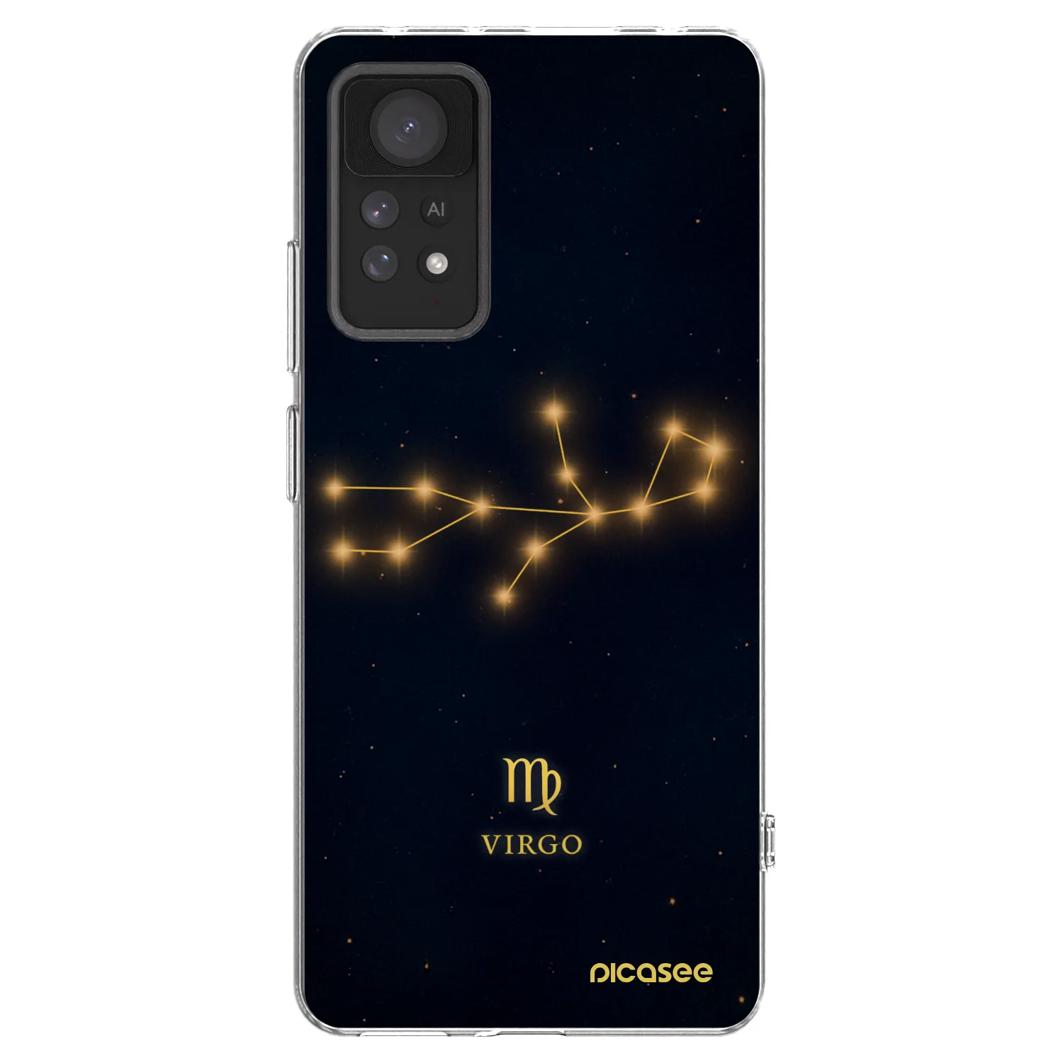 Picasee silikonowe przeźroczyste etui na Xiaomi Redmi Note 11 Pro 5G - VIRGO