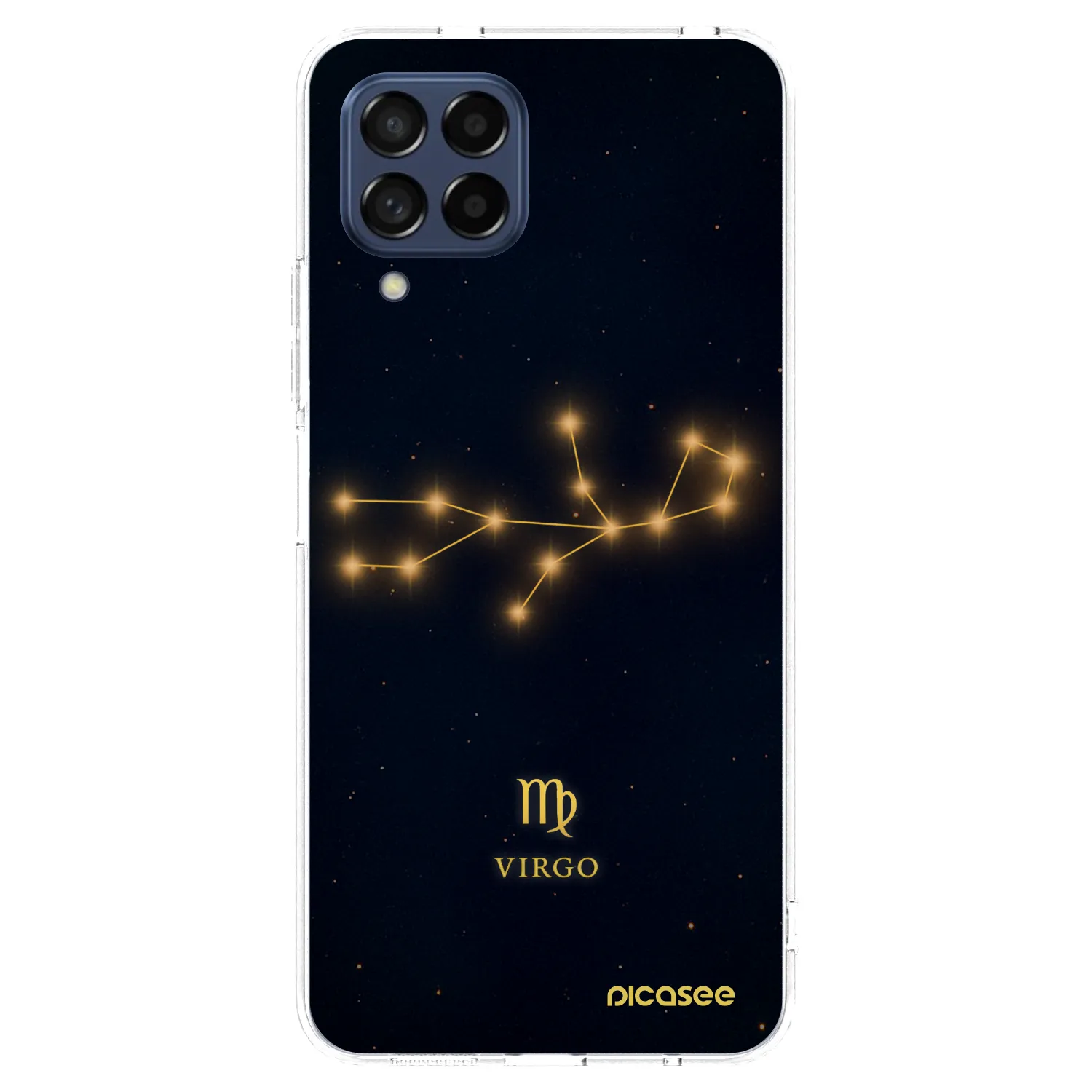 Picasee silikonowe przeźroczyste etui na Samsung Galaxy M53 5G - VIRGO