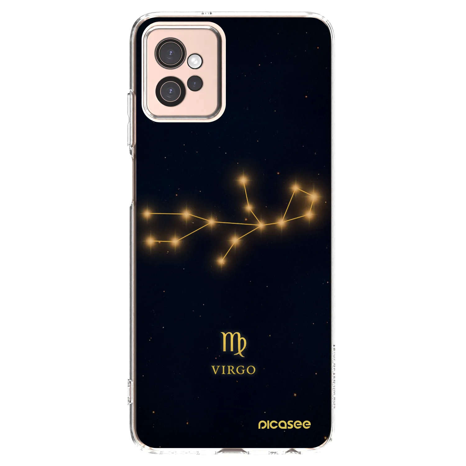 Picasee silikonowe przeźroczyste etui na Motorola Moto G32 - VIRGO