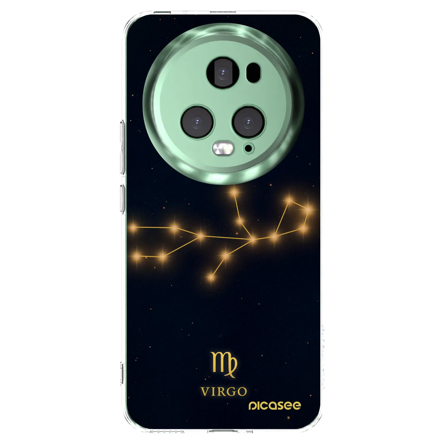 Picasee silikonowe przeźroczyste etui na Honor Magic5 Pro - VIRGO