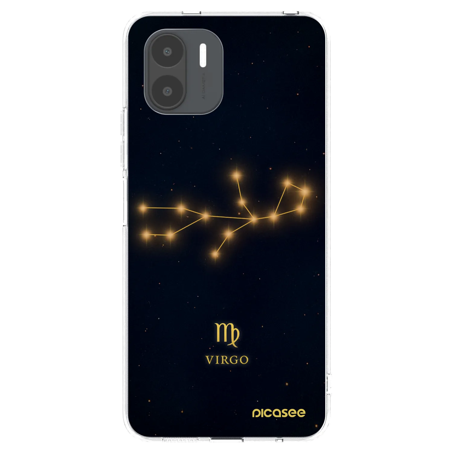 Picasee silikonowe przeźroczyste etui na Xiaomi Redmi A2 - VIRGO